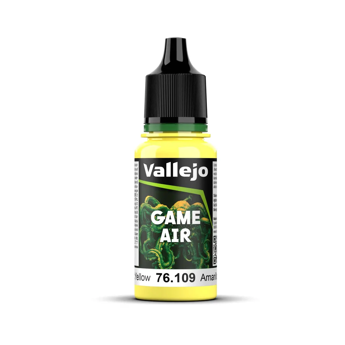 Vallejo Game Air - 8 Toxic Yellow 18 Ml 1
