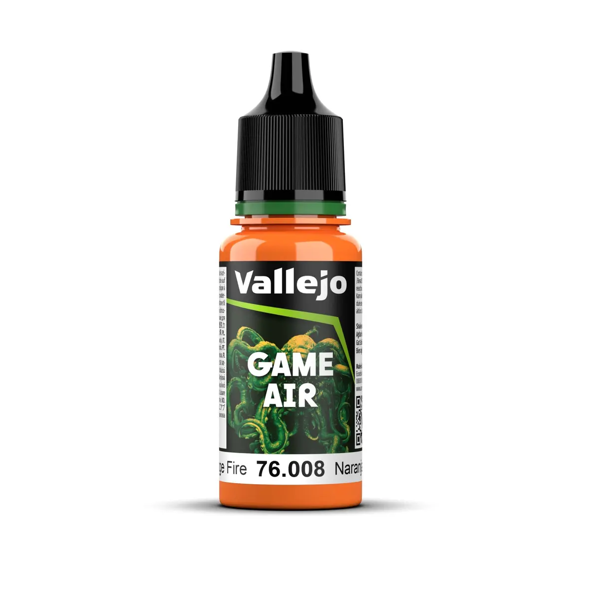 Vallejo Game Air - 12 Orange Fire 18 Ml 1