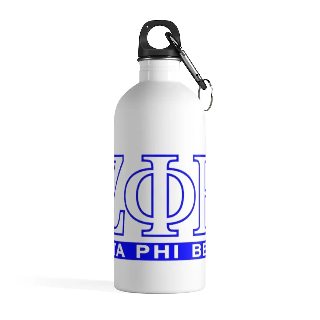 Zeta Phi Beta Stainless Steel Water Bottle 1