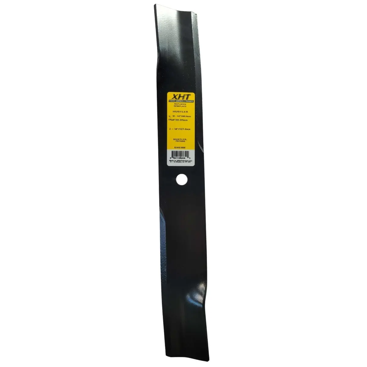 54" Hustler & Spartan Blade Xht Marbain Steel (18-1/2" Long X 5/8" Hole) 1