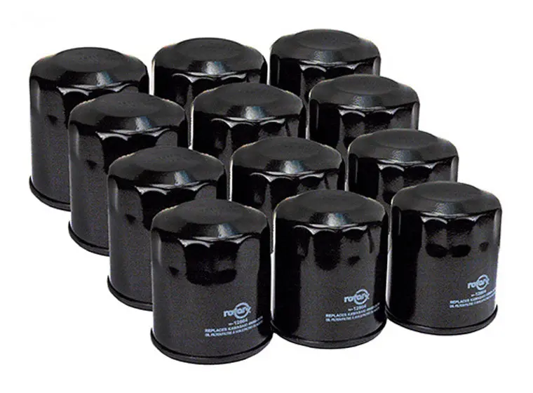 Oil Filter 12-Pack B&S & Kawasaki (Height: 2.977", Od: 2.685", Thread: 3/4"-16) 1