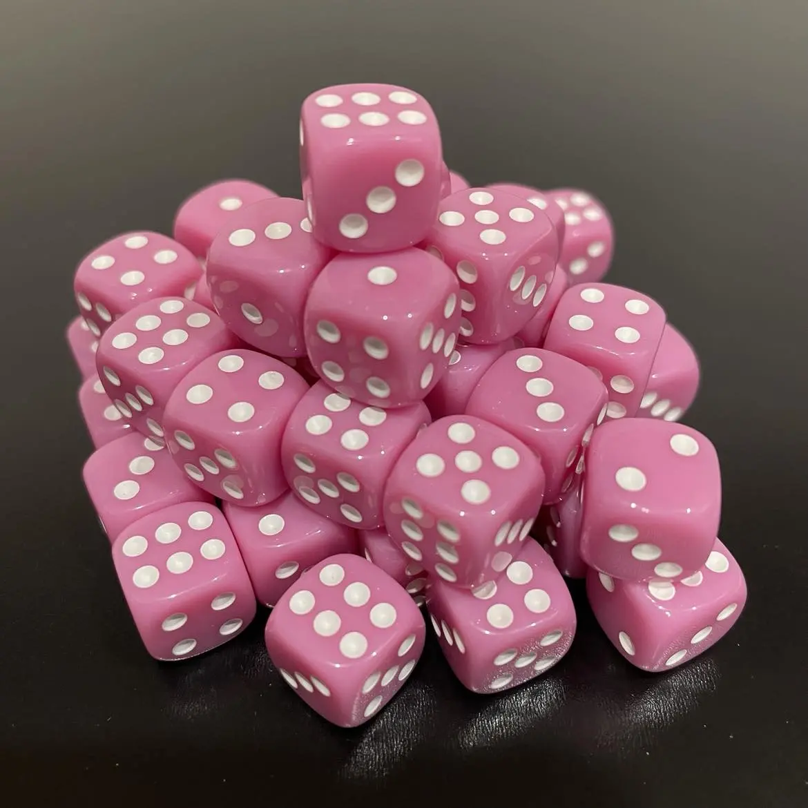 12Mm Dice Pink (48) 1