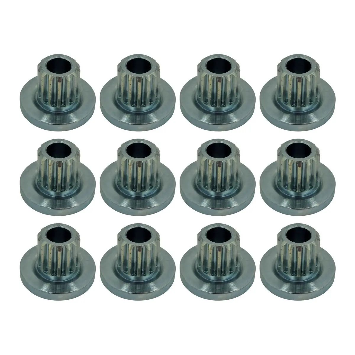 Exmark Splined Bushing 12-Pack P/N 103-3037 For 15/16" Hole Mower Blades 1