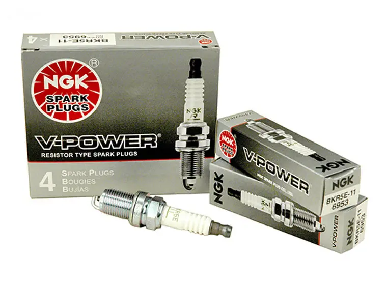 Ngk Spark Plug Bkr5e-11 Resistor Plug (4-Pack) 1