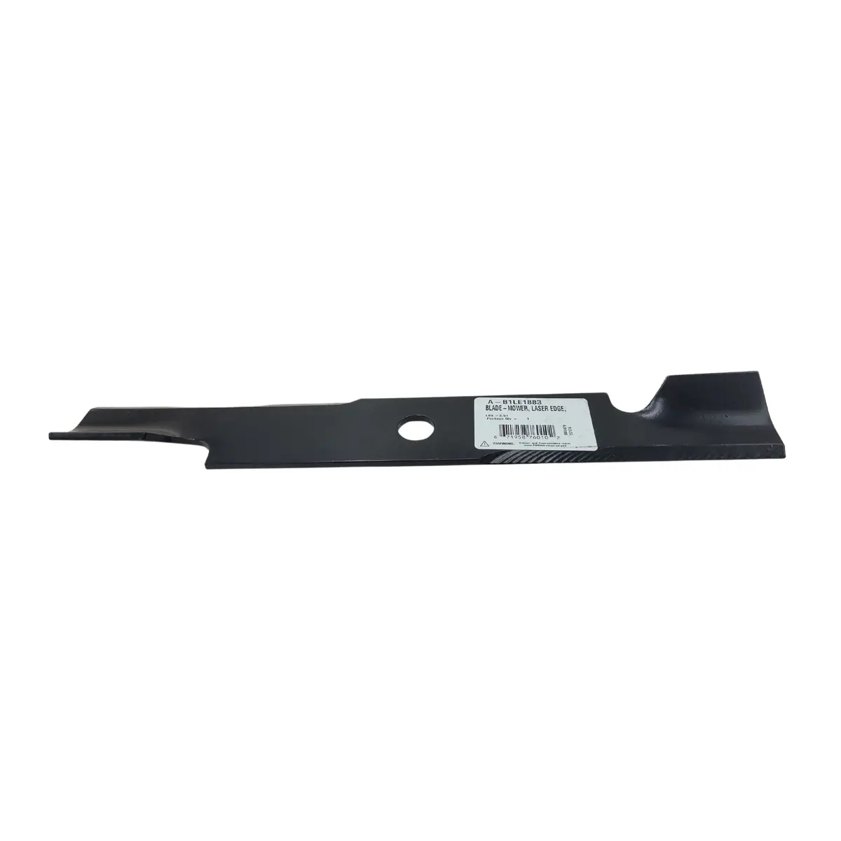 36"/52" Toro/Exmark Fisher Barton Laseredge® Self-Sharpening Blade (18" Long X 15/16" Hole, 1/5" Thick Notched) 1