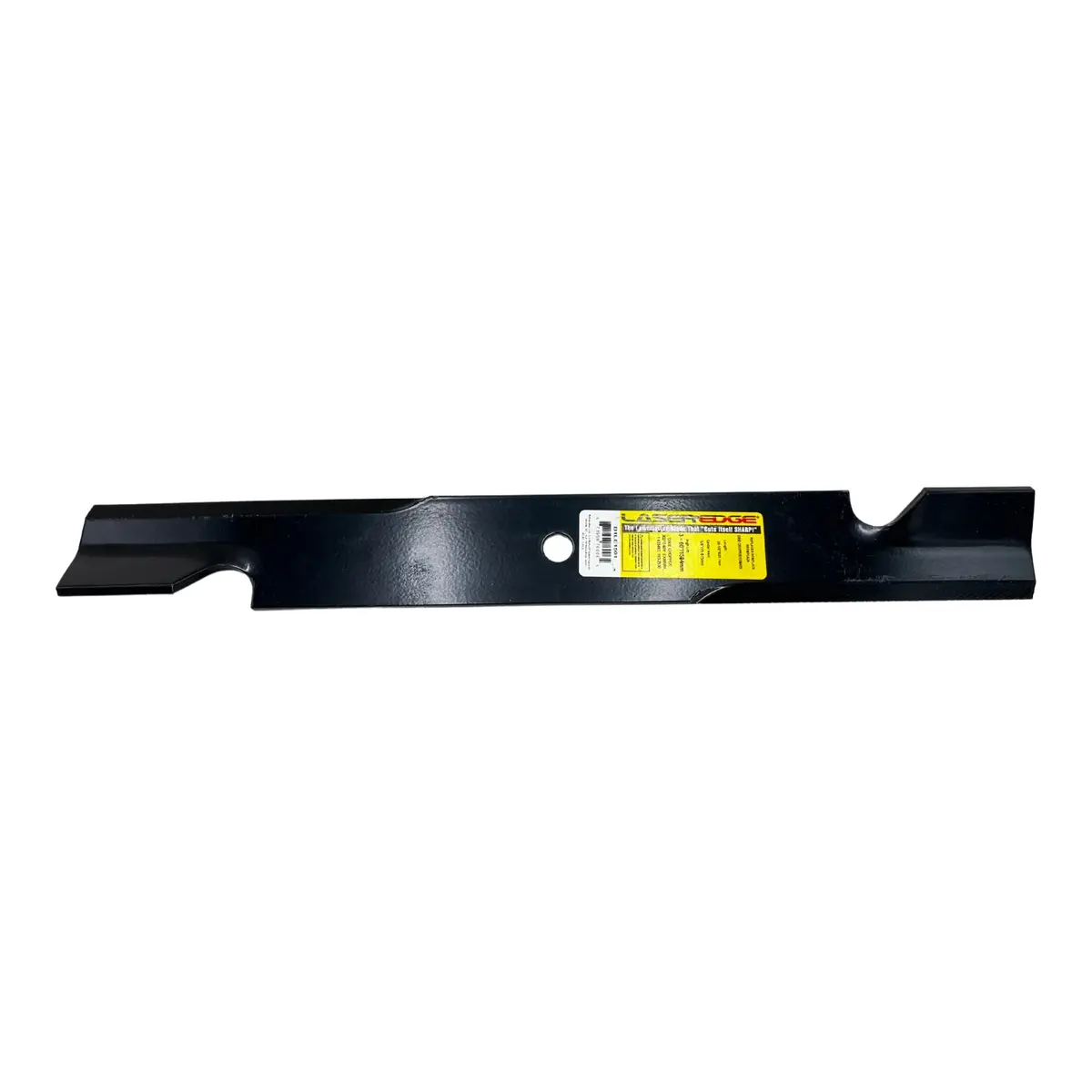 60" Fisher Barton Laseredge® Self-Sharpening Blade (20.5" Long X 5/8" Hole, 1/4" Thick Notched) 1
