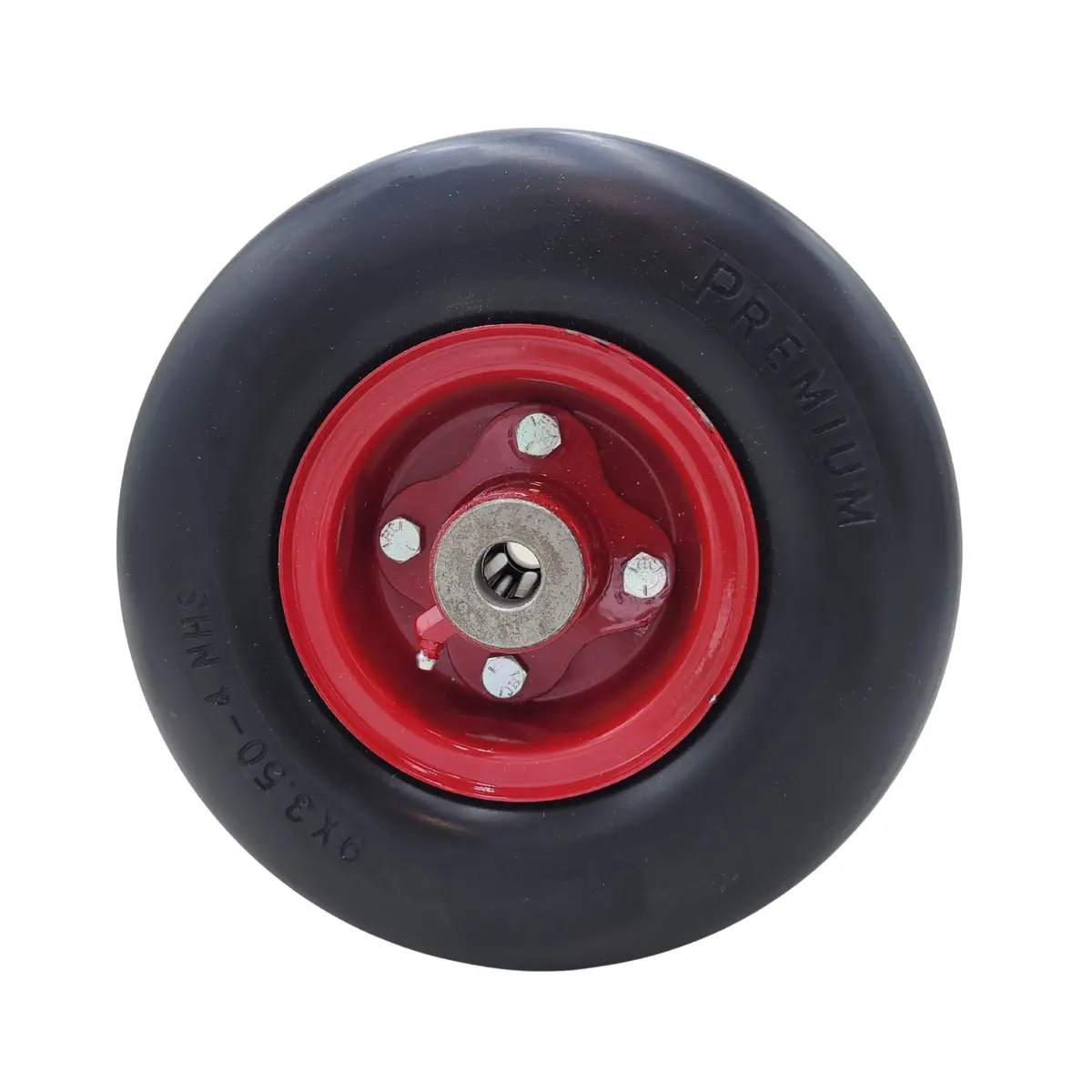Bob-Cat Wheel & Tire For Walk-Behind Mower Models (9X3.50-4 Flat-Free Tire) 1