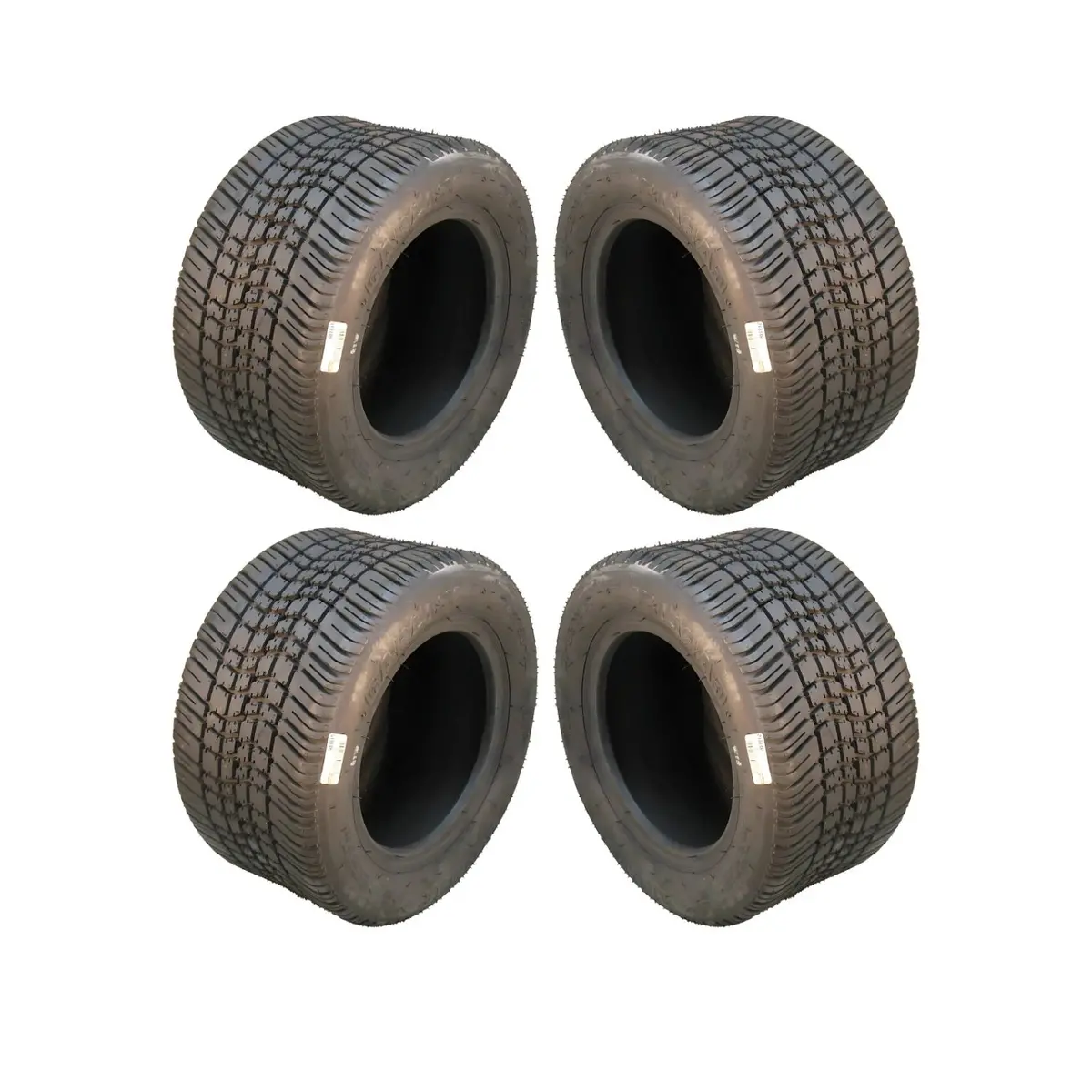 205/50-10 Golf Cart Tire Set Of 4 - Carlisle Tour Max Tread (Made In The Usa) 1