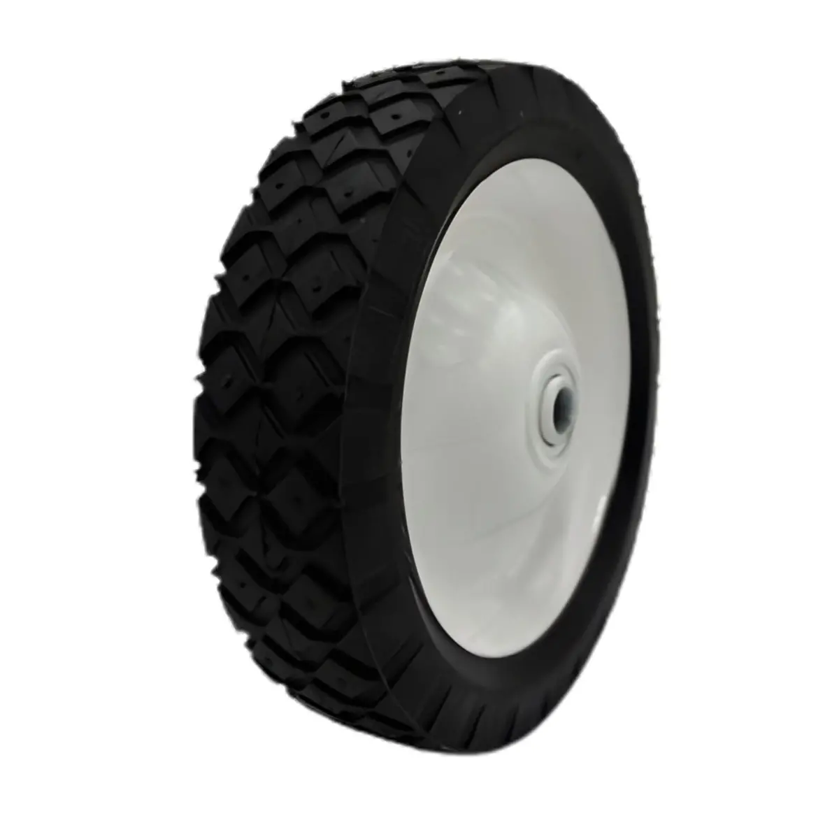 7X1.75 Metal Push Mower Wheel (1-5/8" Offset Hub X 7/16" Id) Snapper 1