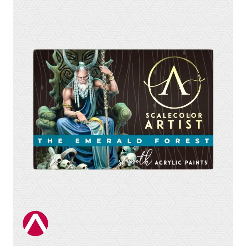 The Emerald Forest: Scalecolor Artist Paint Set 1