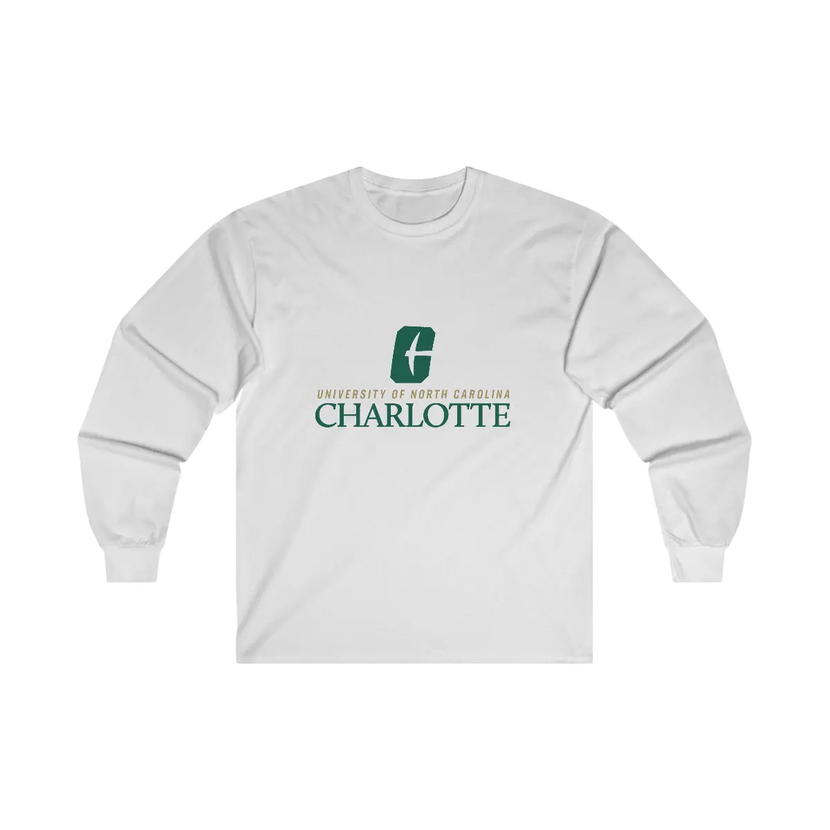 Uncc Ultra Cotton Long Sleeve Tee 1