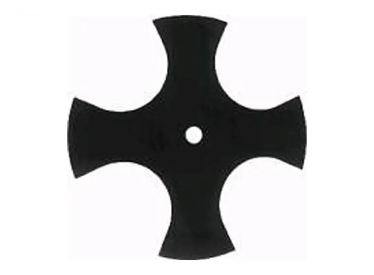 Edger Blade 9" Long X 1/2" Hole 4-Tooth Star 1
