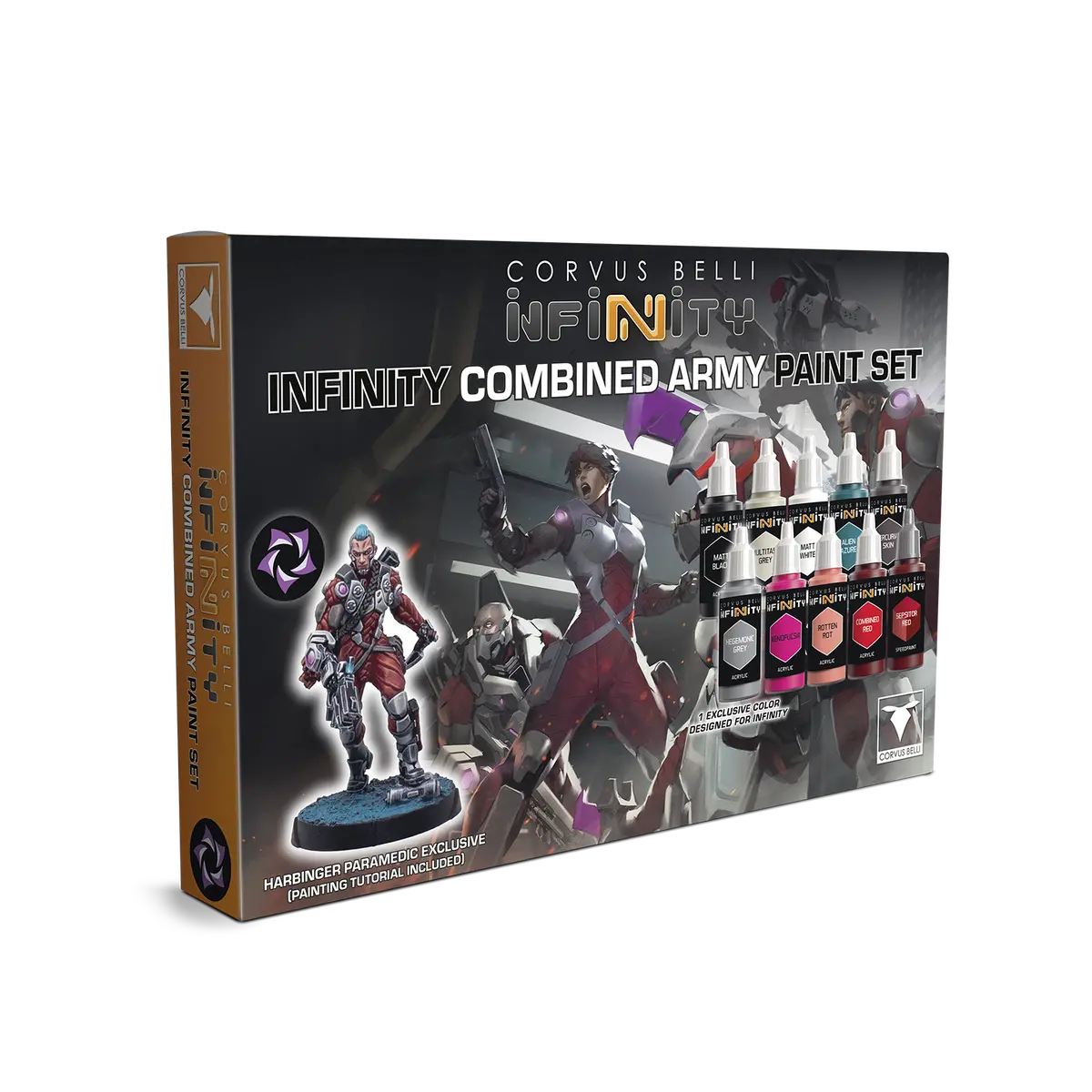 Infinity Combined Army Paint Set Harbinger Paramedic Exclusive 1