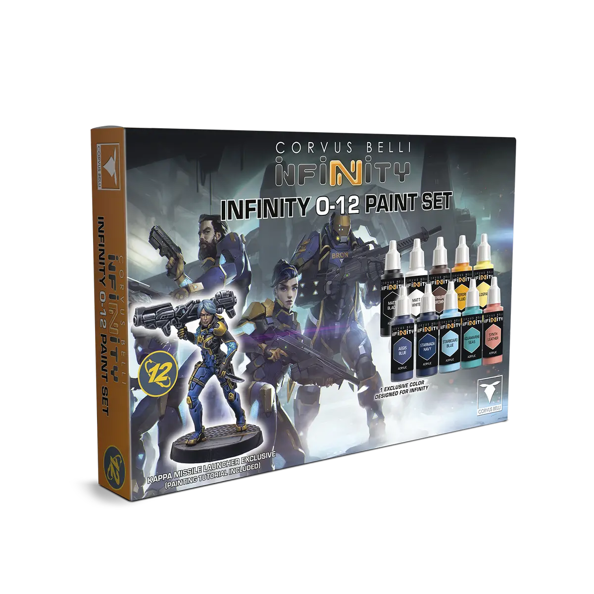Infinity O-12 Paint Set Kappa Missile Launcher Exclusive 1