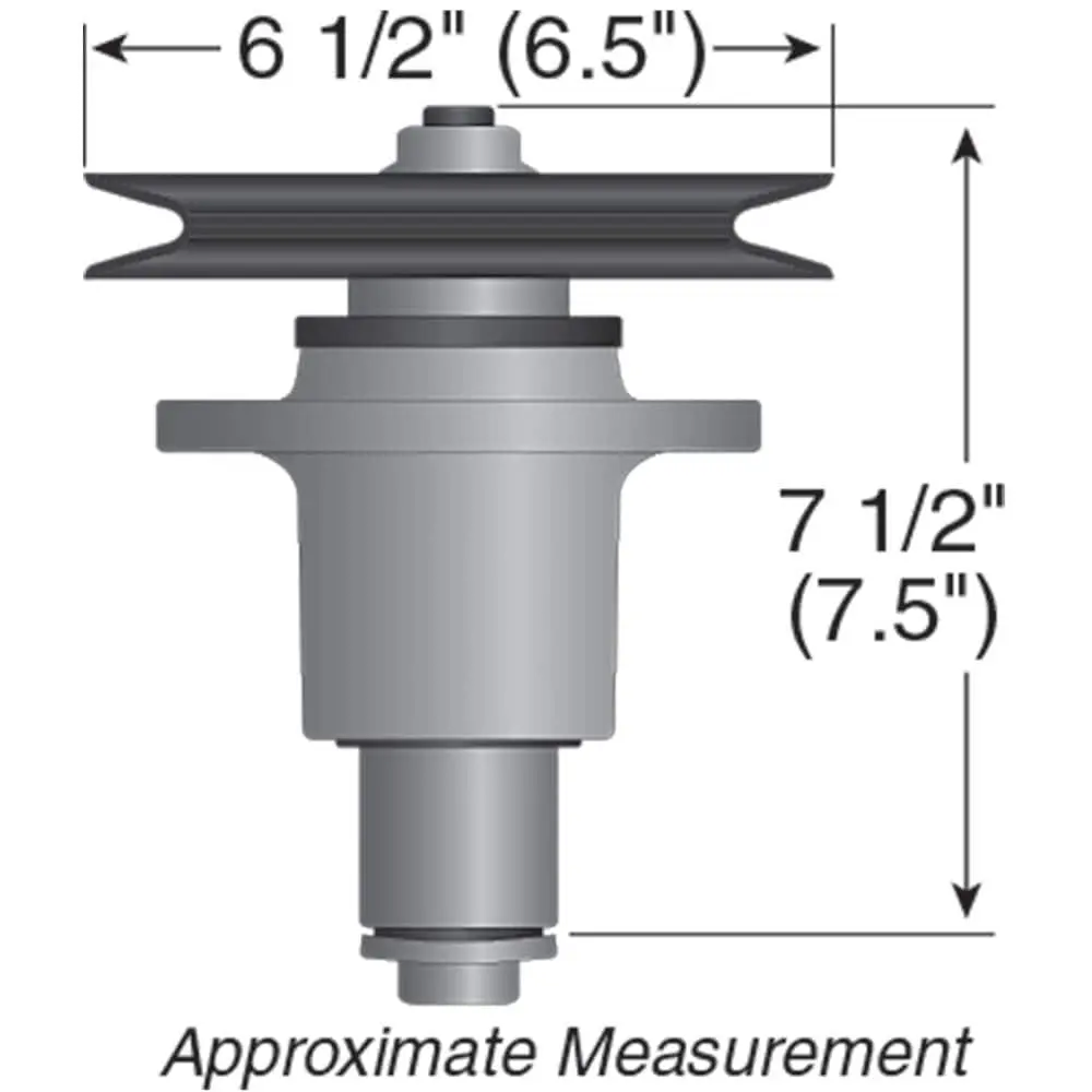 Exmark Spindle Assembly 103-8075 (Fits Specific Lazer Z & Turf Tracer Models) 2