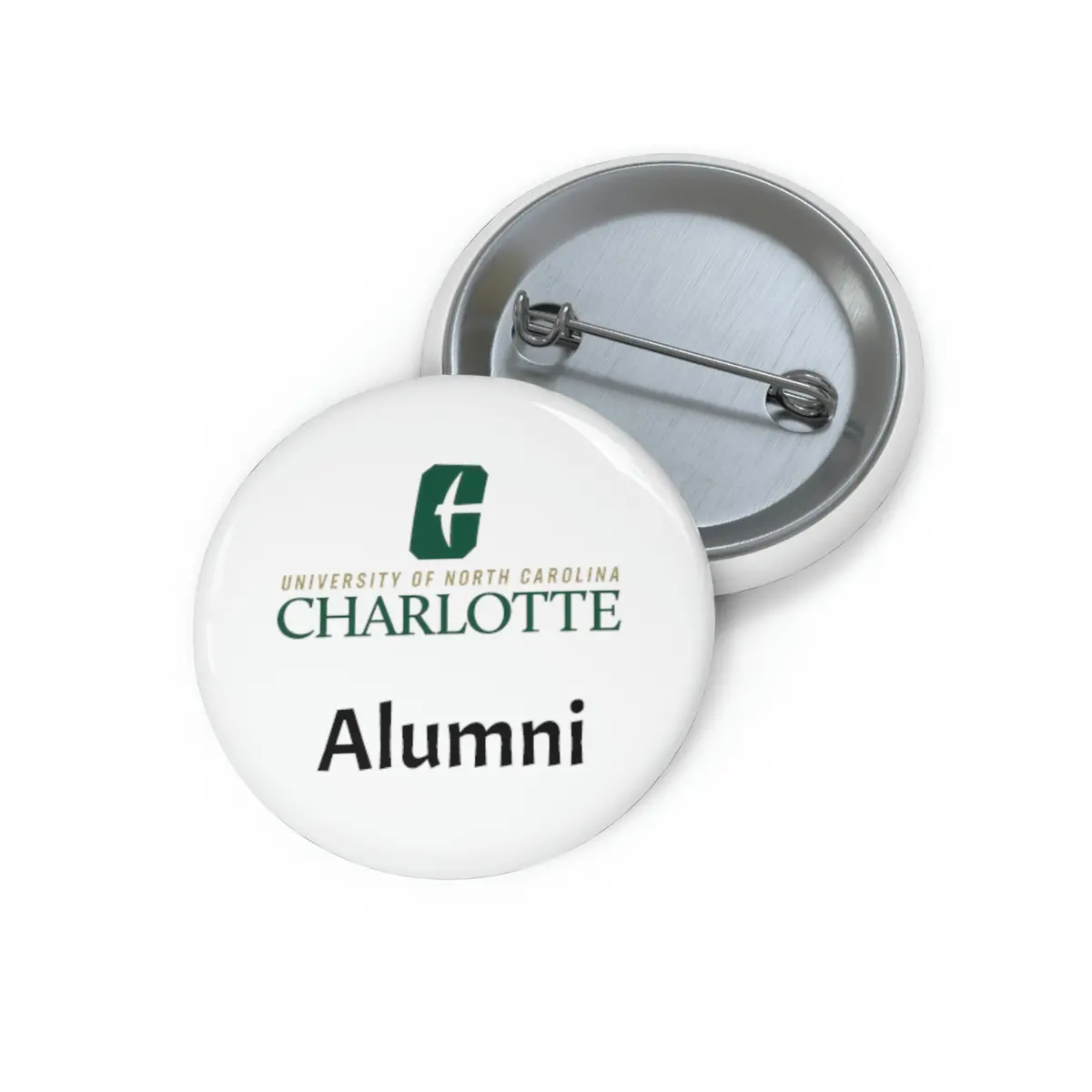 Uncc Alumni Custom Pin Buttons 1