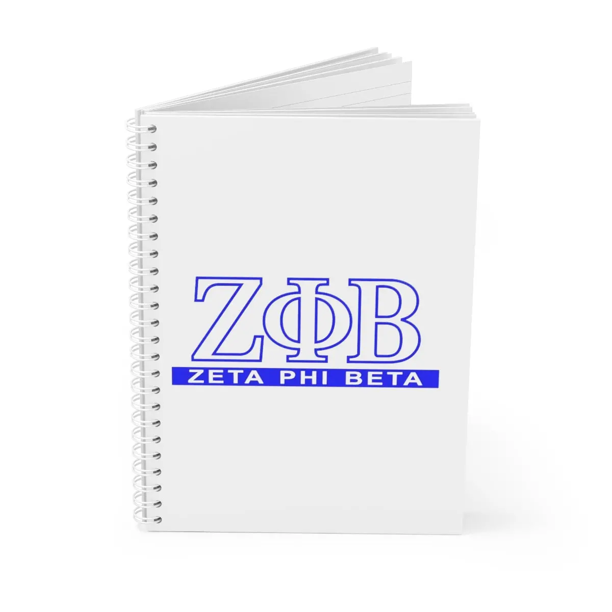 Zeta Phi Beta Spiral Notebook 1