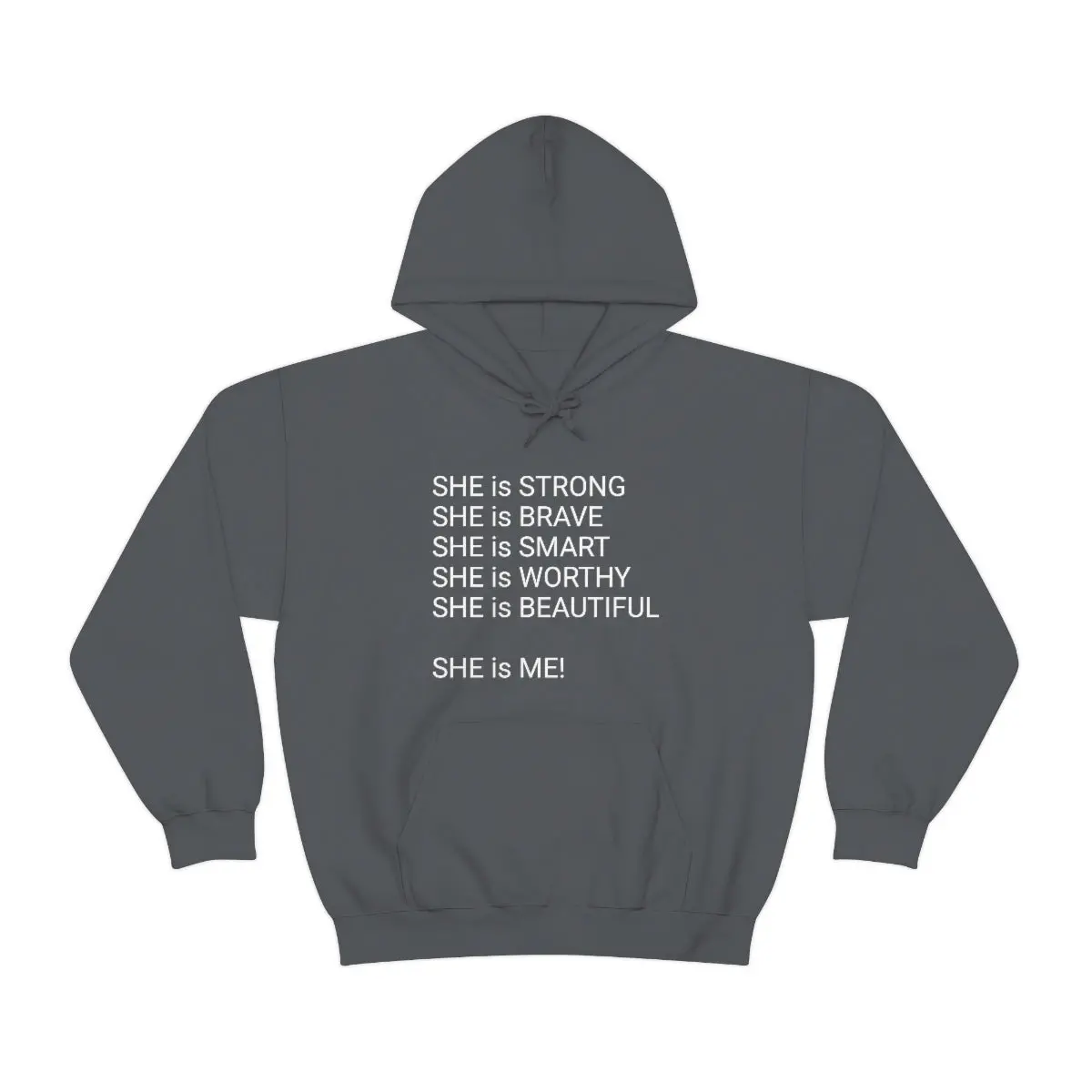 She Is Unisex Heavy Blend™ Hooded Sweatshirt 1