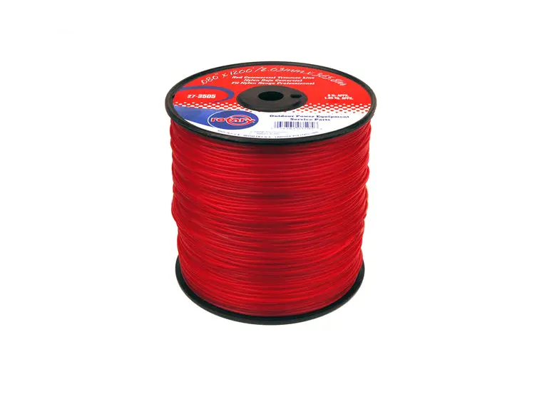 .080" Trimmer Line Rotary Round Medium Spool Red (3505) 1