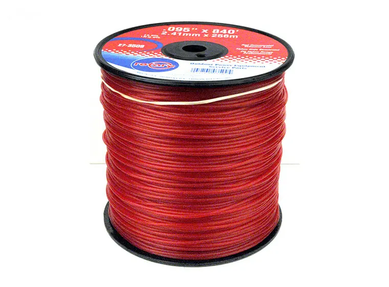 .095" Trimmer Line Rotary Round Medium Spool Red (3509) 1