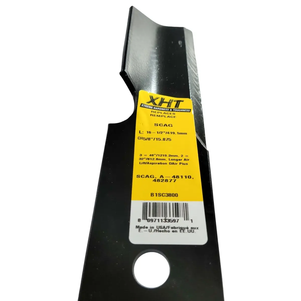 48" Mower Blade Marbain Steel For Scag, Toro & More 1