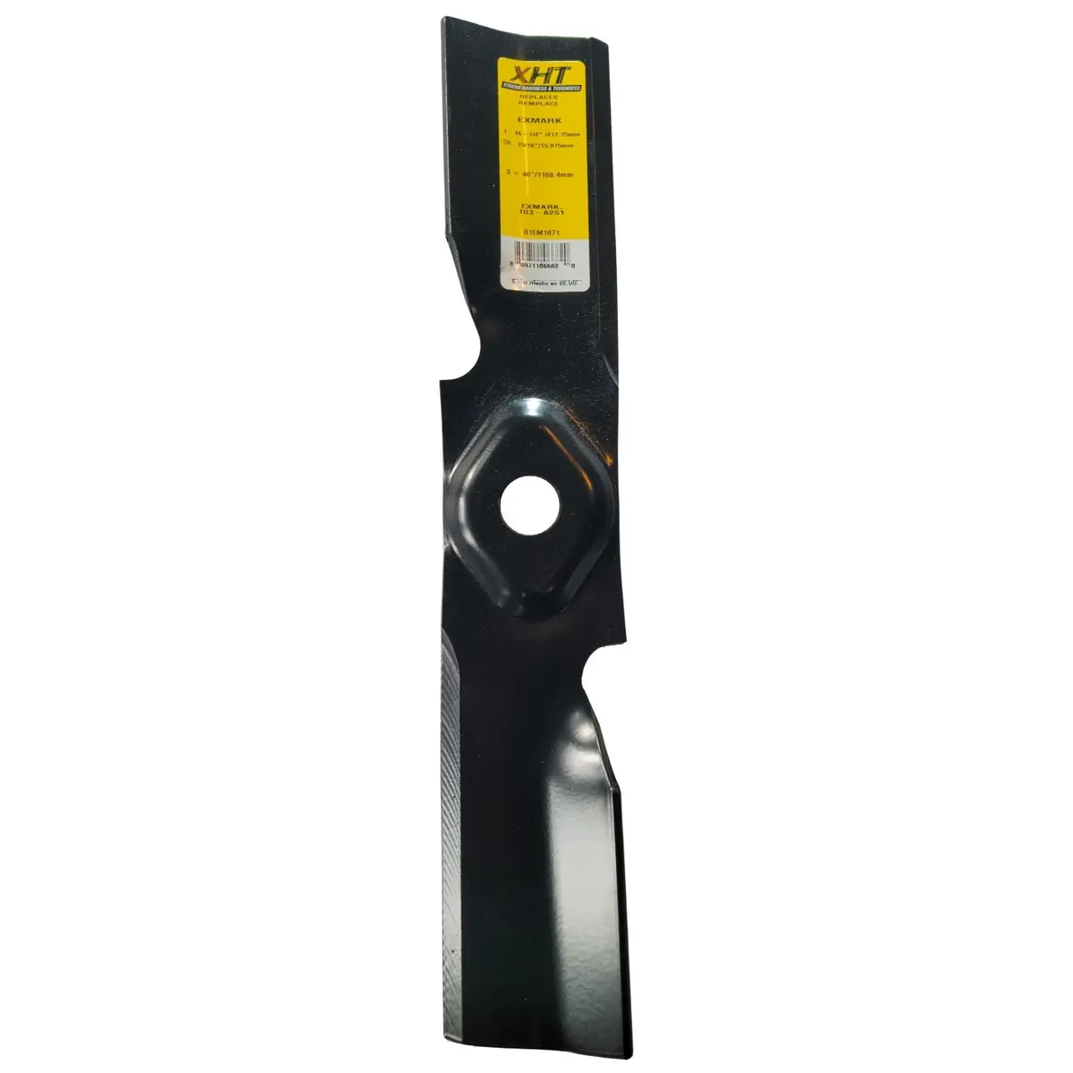 46" Exmark Triton Deck Xht Marbain Steel High-Lift Blade 1
