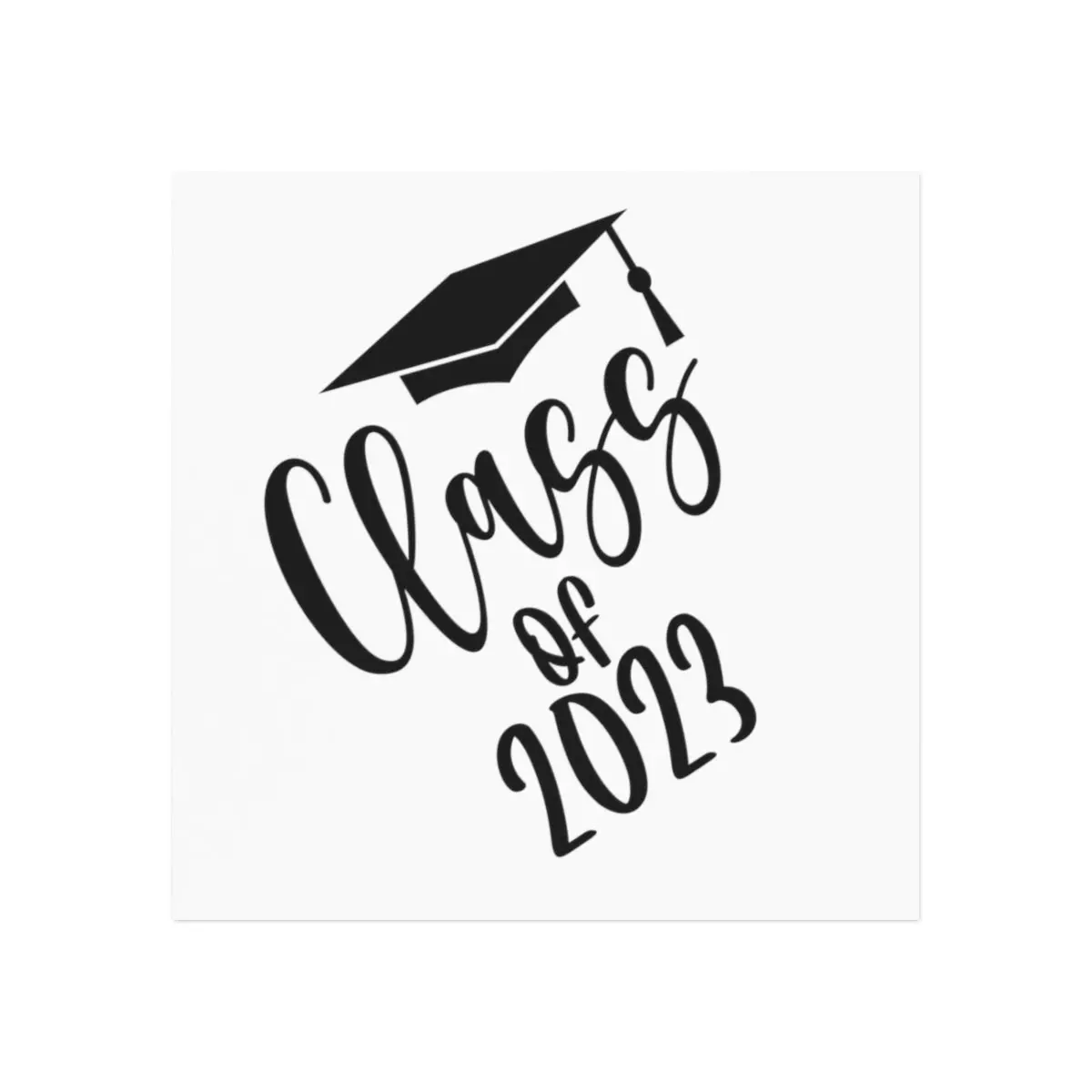 Class Of 2023 Square Magnet 1
