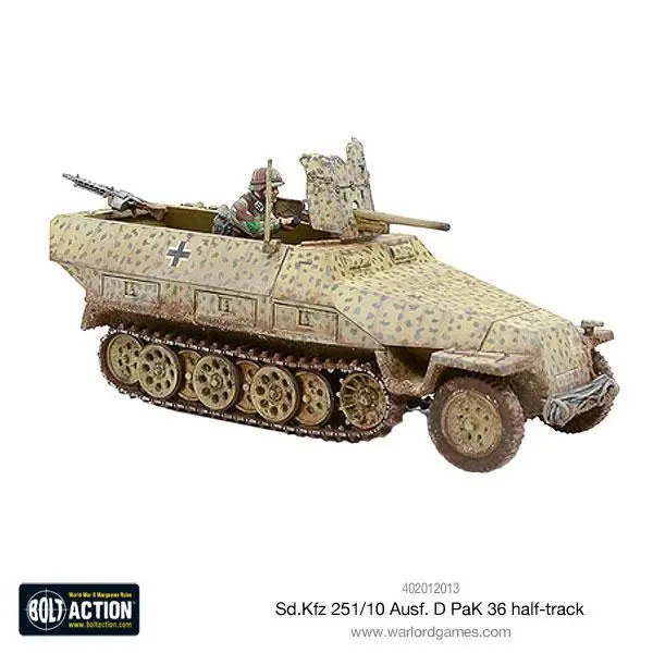 Sd.Kfz 251/10 Ausf D (37Mm Pak) Half Track (Box) 1