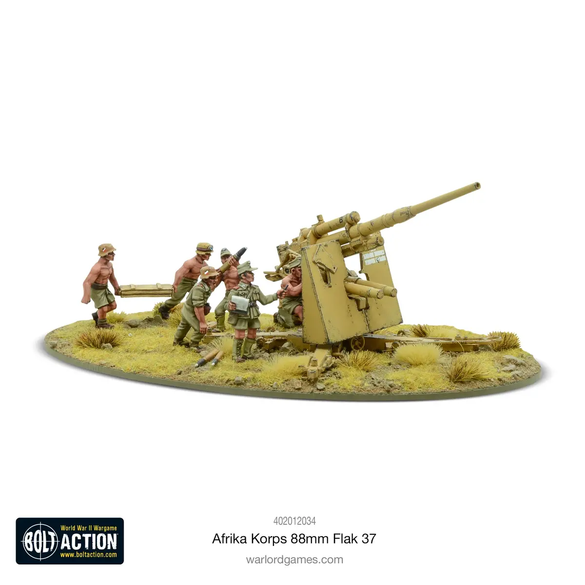 Afrika Korps 8.8Cm Flak 37 (Box) 1