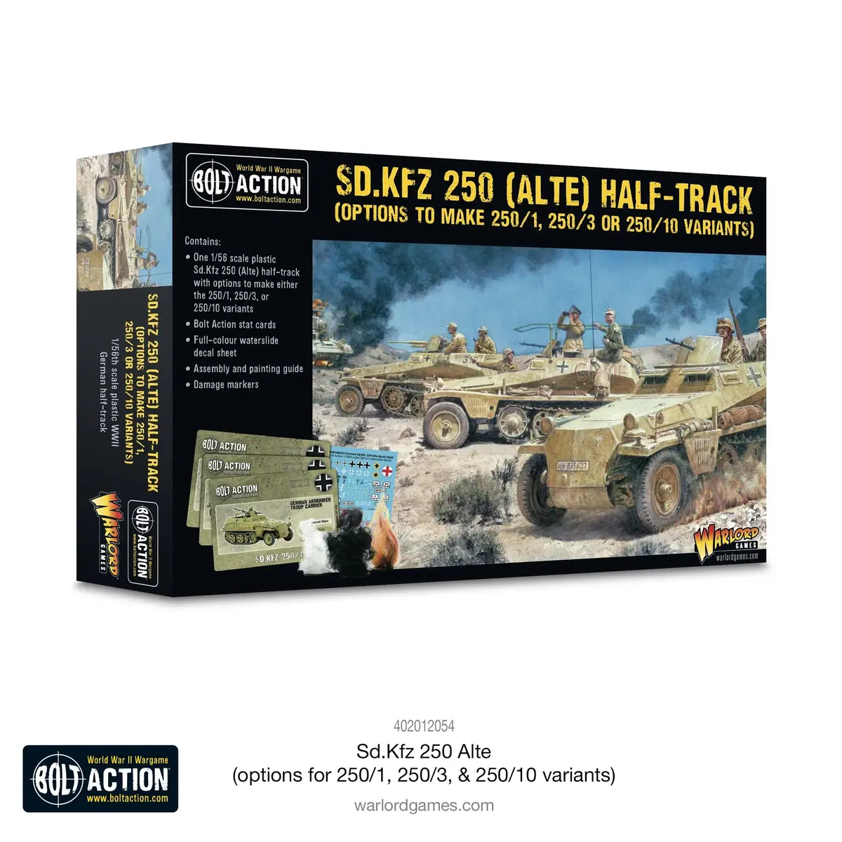 Sd.Kfz 250 (Alte) Half-Track (Options To Make 250/1, 250/3 Or 250/10 Variants) (Box) 1