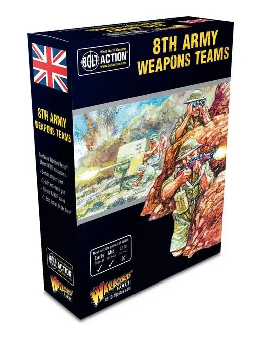 8Th Army Weapons Teams (Extra Small Box) 1