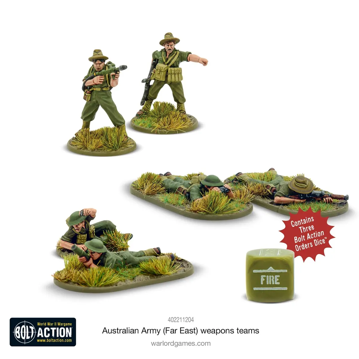 Australian Army (Far East) Weapons Teams (Extra Small Box) 1
