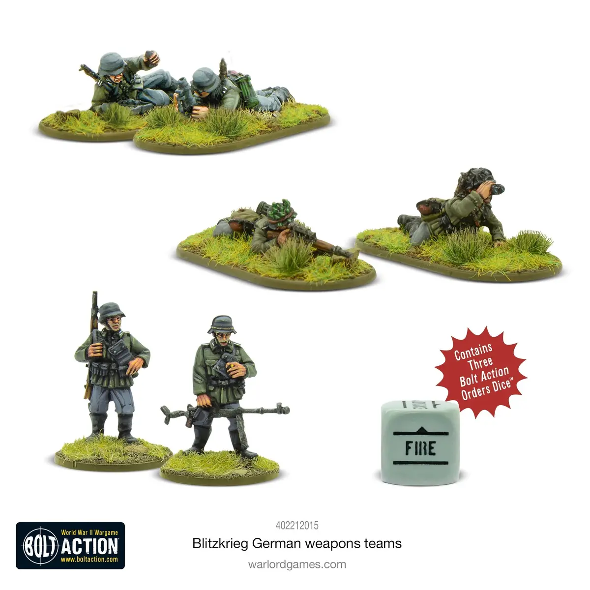 Blitzkrieg German Weapons Teams (Extra Small Box) 1