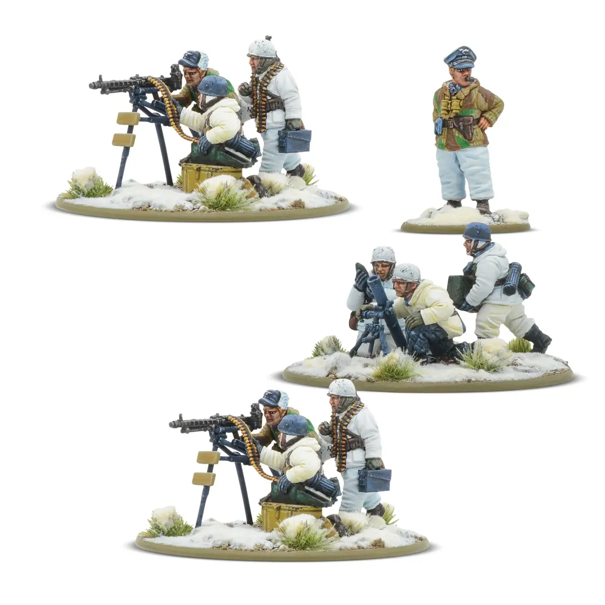 Fallschirmjäger (Winter) Heavy Weapons Platoon (Small Box) 1