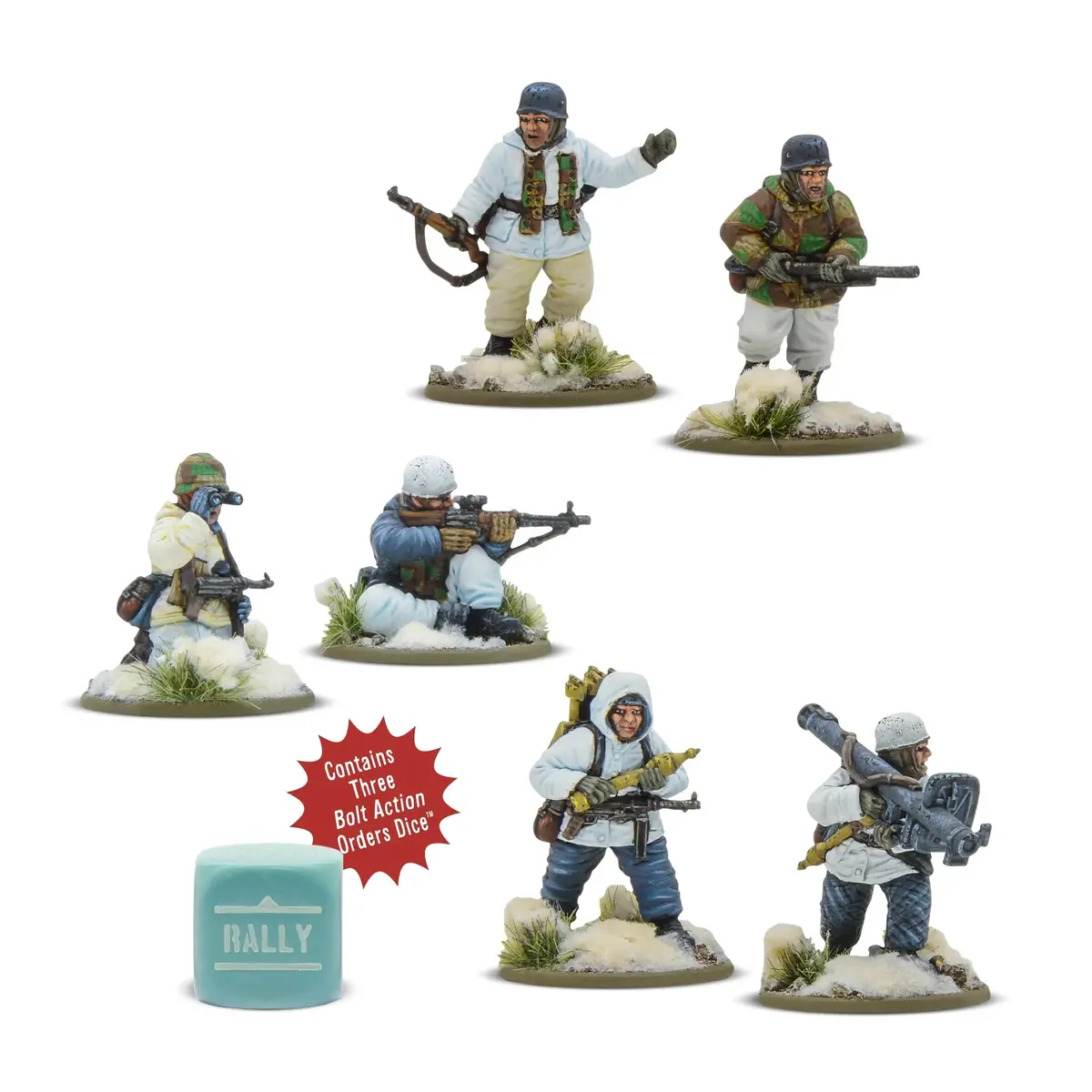 Fallschirmjäger (Winter) Weapons Teams (Extra Small Box) 1