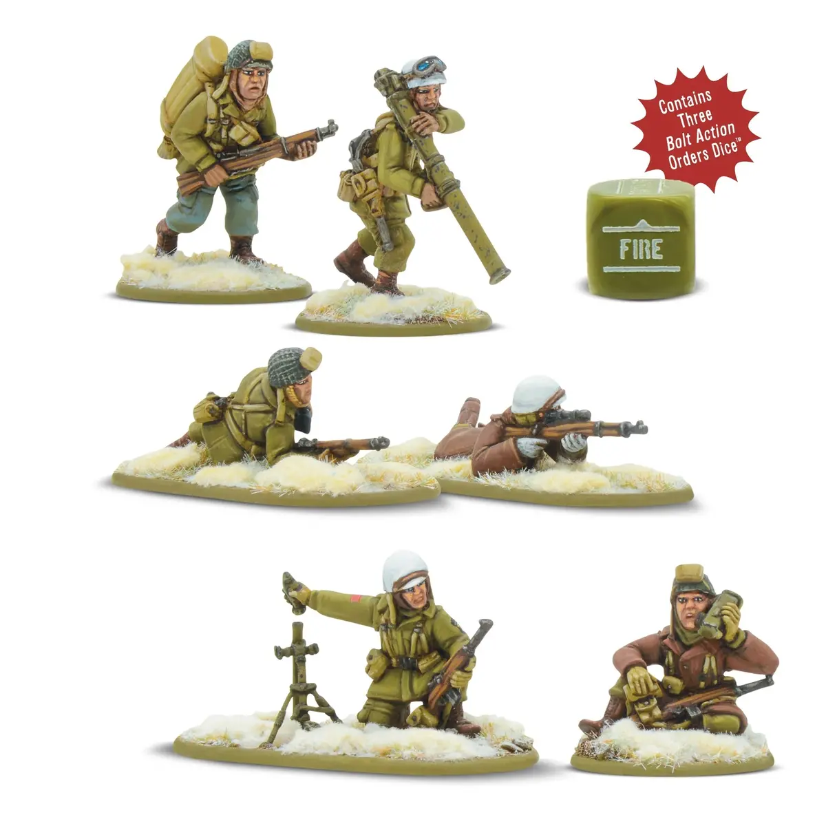 Us Airborne (Winter) Weapons Teams (Small Box) 1