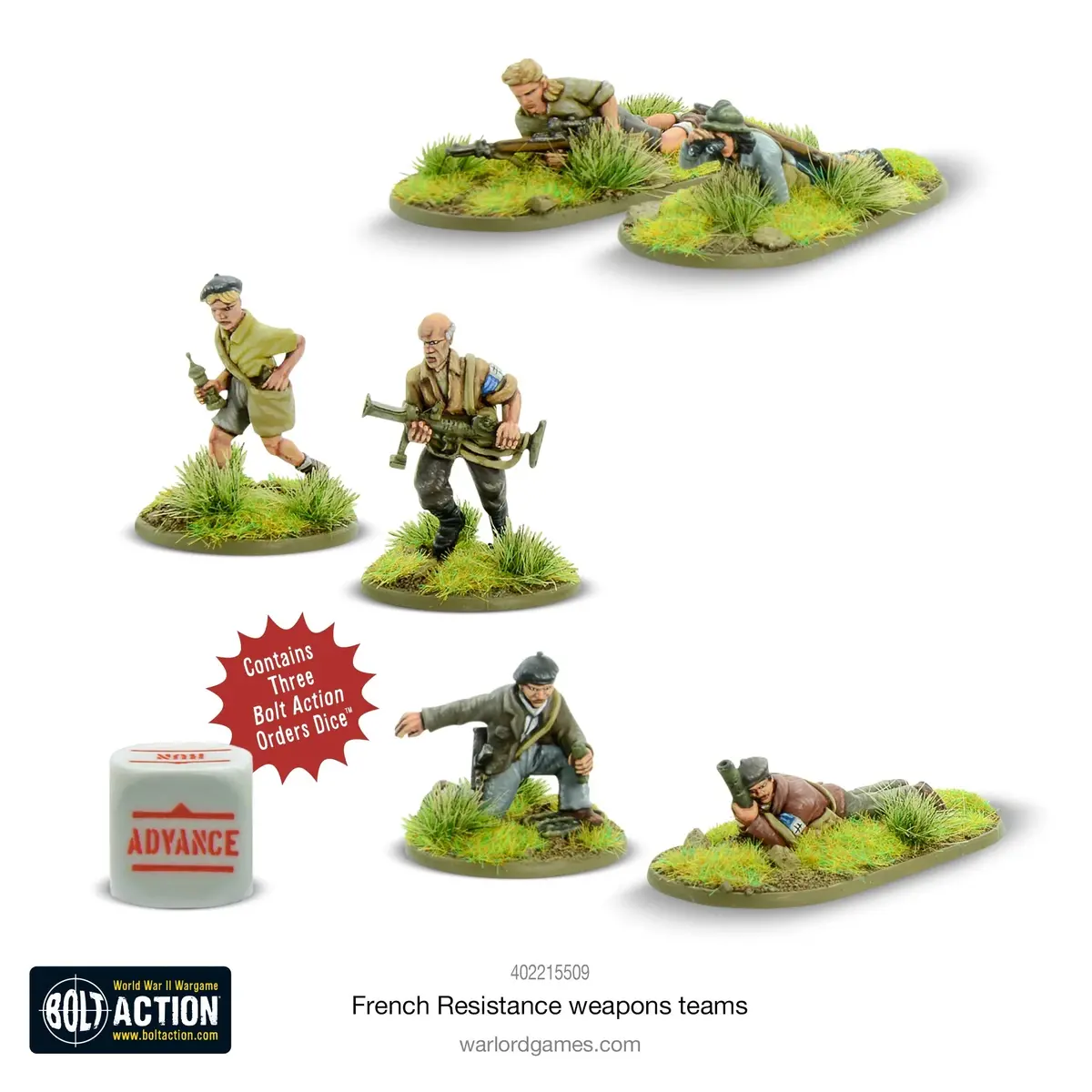 French Resistance Weapons Teams (Extra Small Box) 1