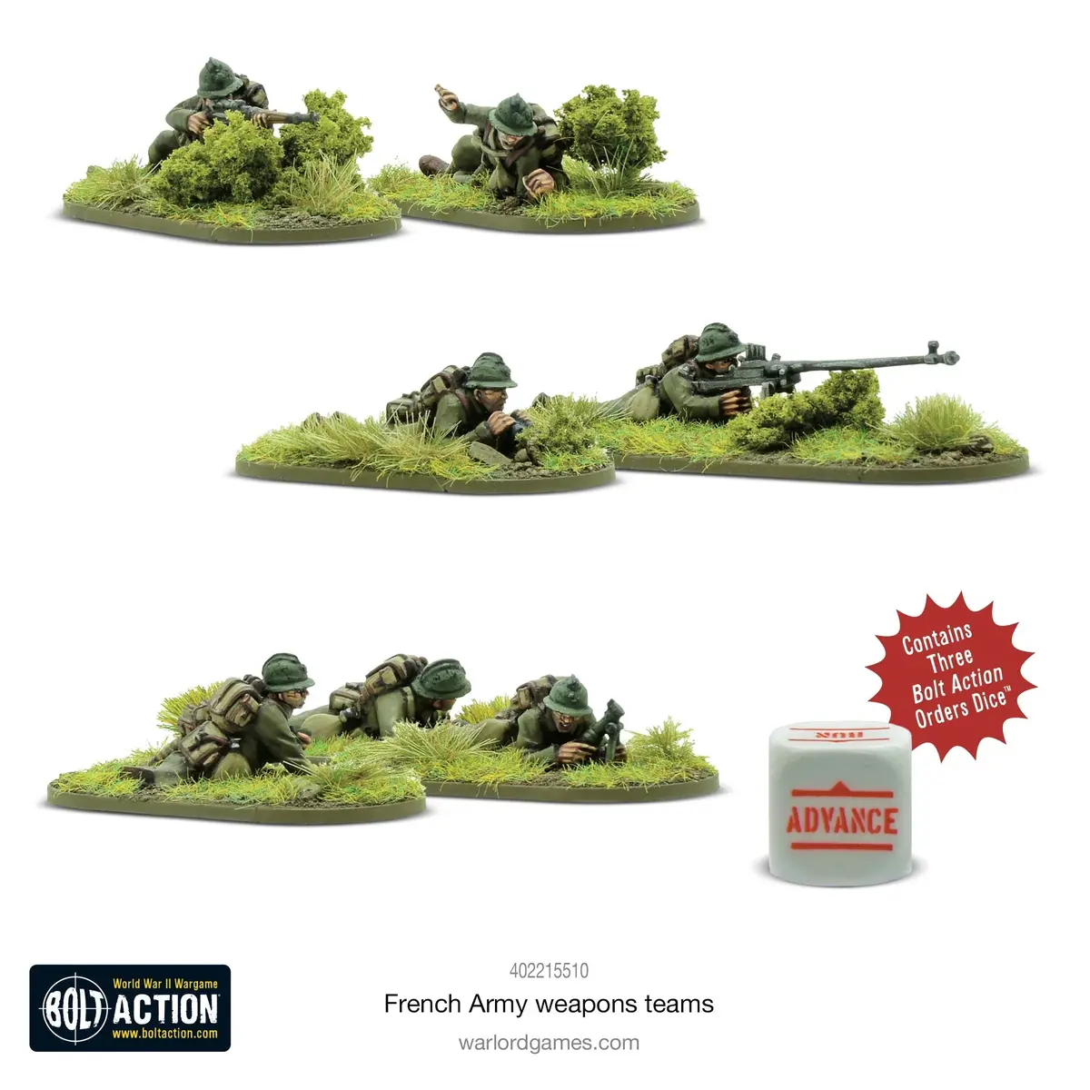 French Army Weapons Teams (Extra Small Box) 1