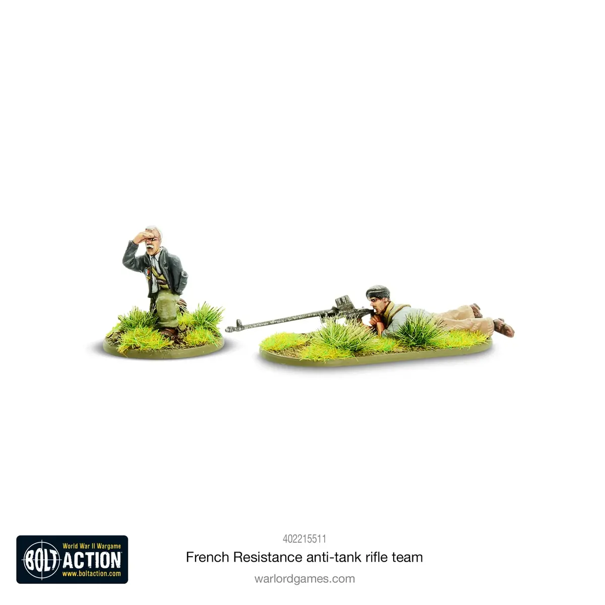 French Resistance Anti-Tank Rifle Team (Blister) 1