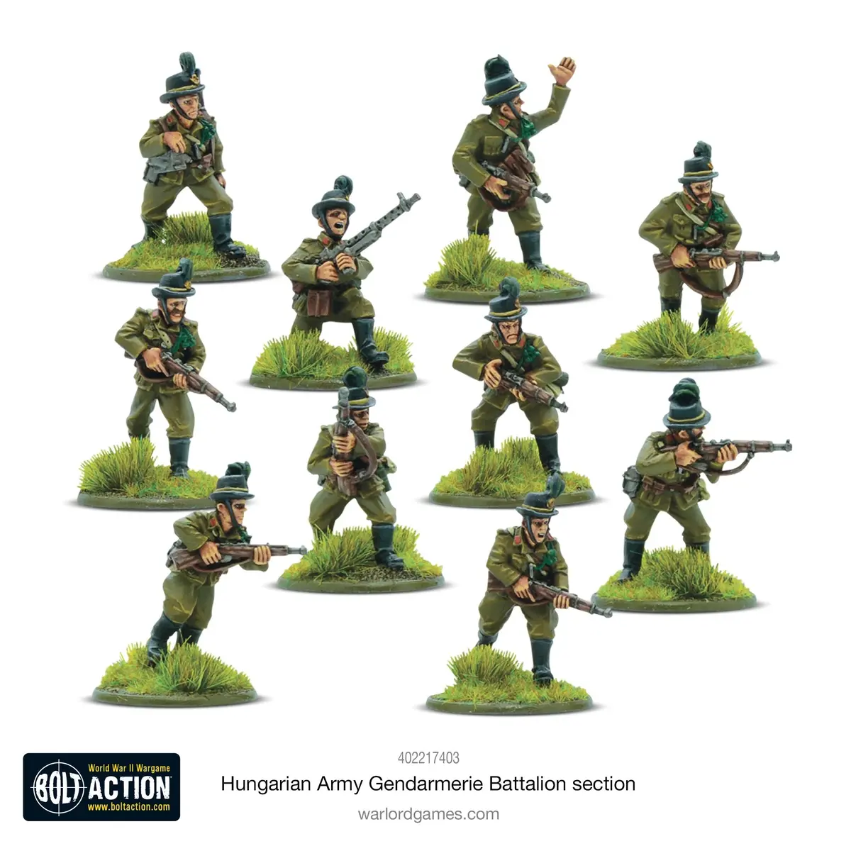 Hungarian Army Gendarmerie Battalion Section (Extra Small Box) 1