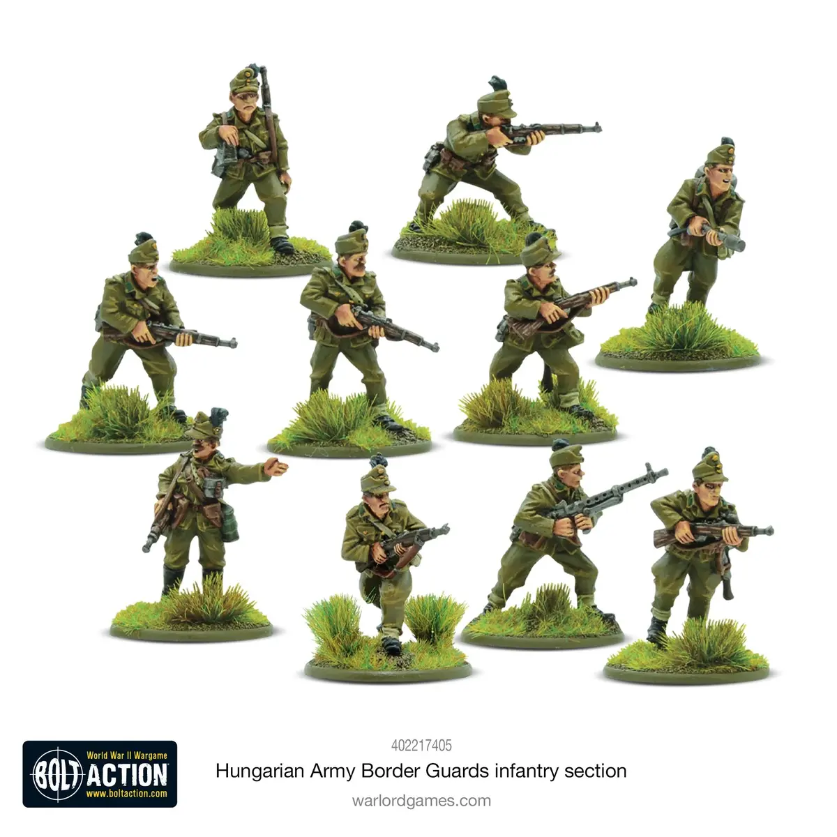 Hungarian Army Border Guards Infantry Section (Extra Small Box) 1
