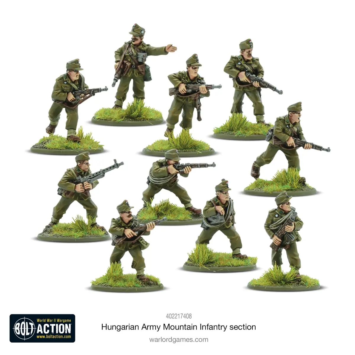 Hungarian Army Mountain Infantry Section (Extra Small Box) 1