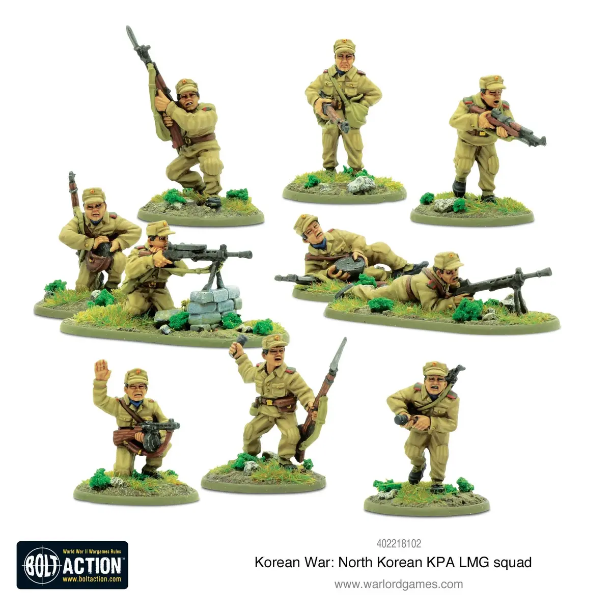 North Korean Kpa Lmg Squad (Small Box) 1