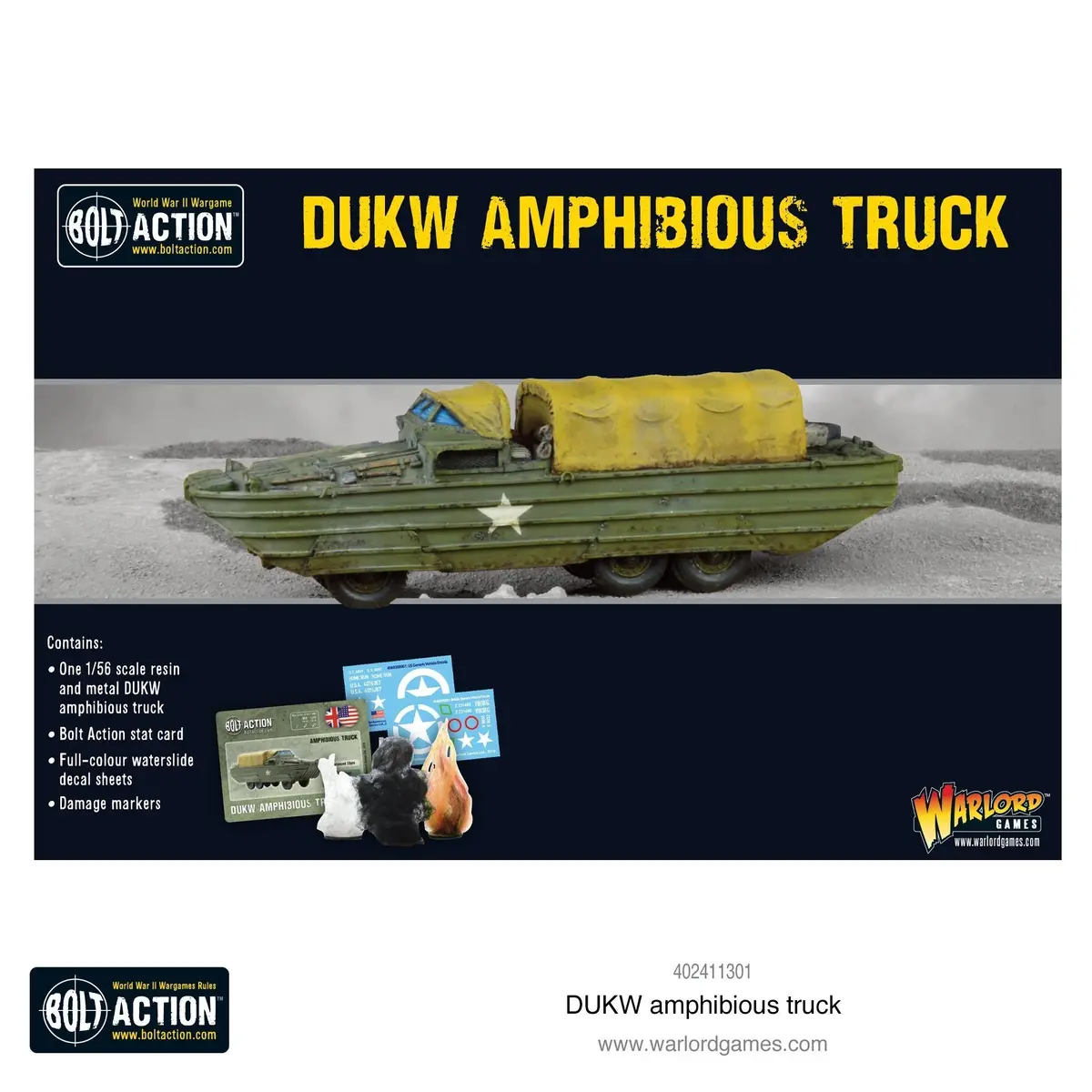 Dukw Amphibious Truck (Green Box) 1
