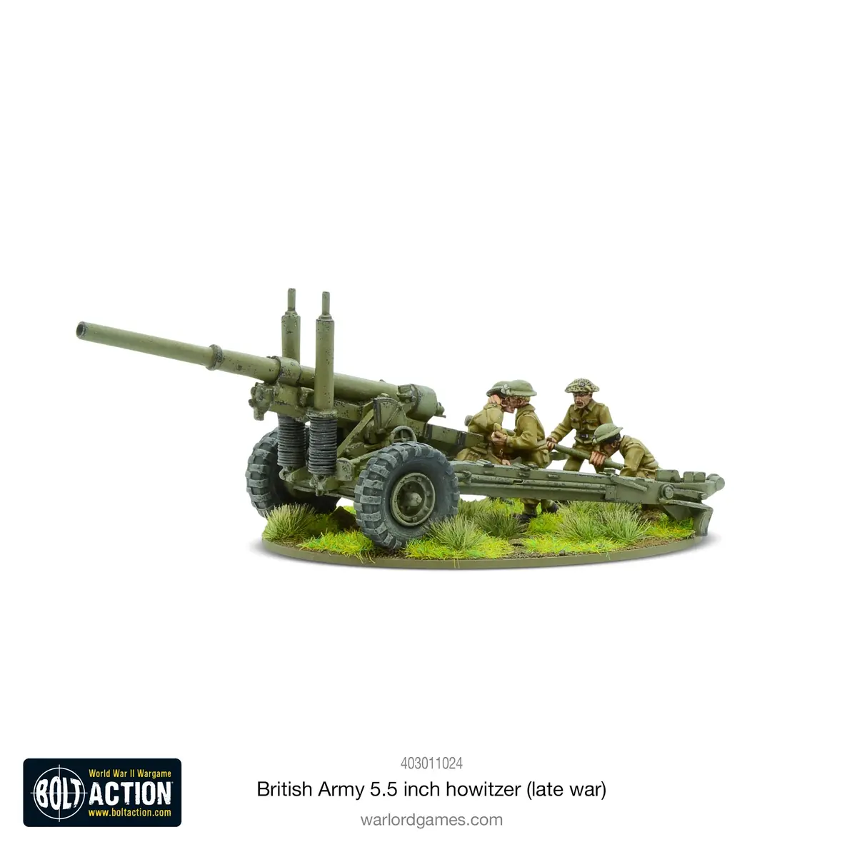British Army 5.5 Inch Howitzer (Late War) (Blister) 1