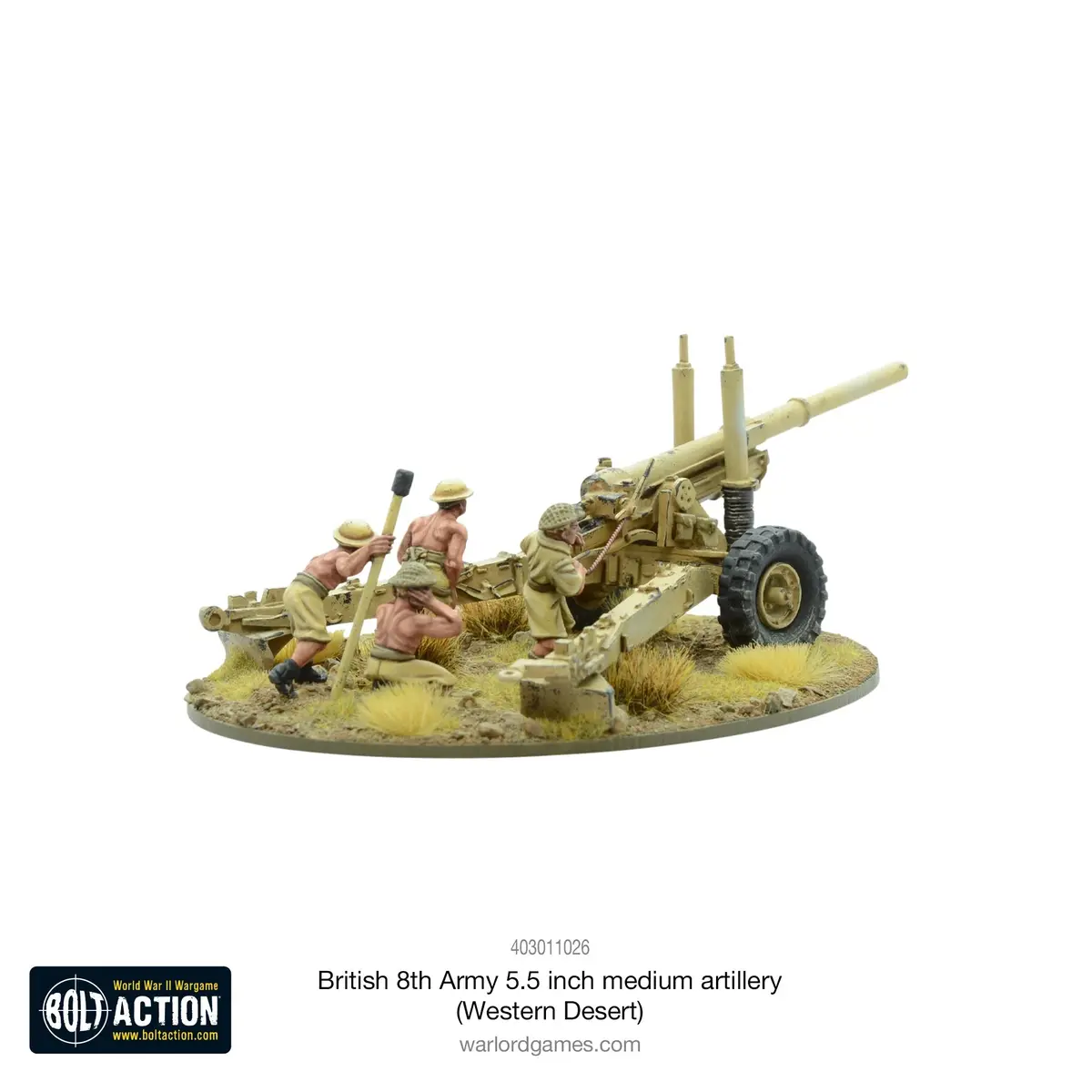 British 8Th Army 5.5 Inch Medium Artillery (Western Desert) 1