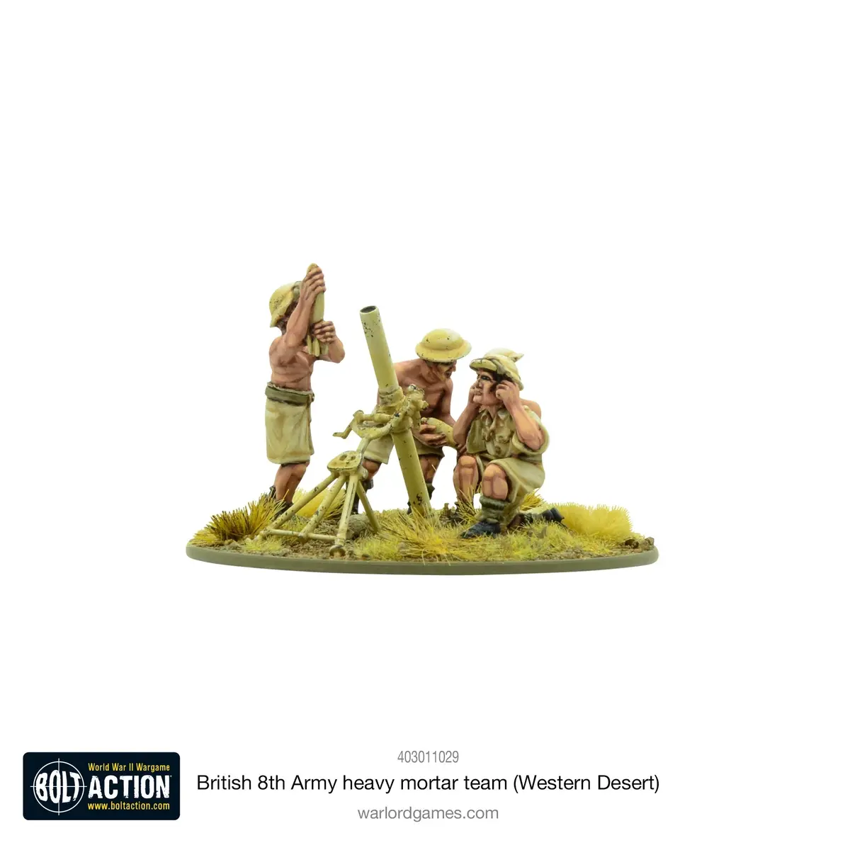 British 8Th Army Heavy Mortar Team (Western Desert) 1
