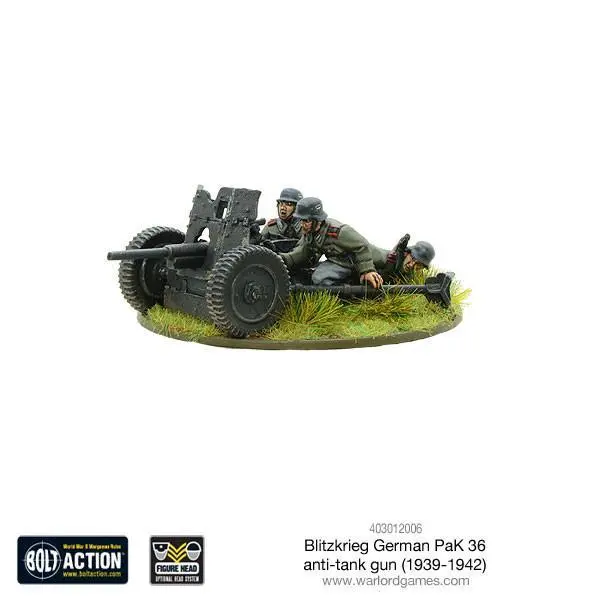 Blitzkrieg German 37Mm Pak 36 Anti-Tank Gun (1939-42) (Blister) 1