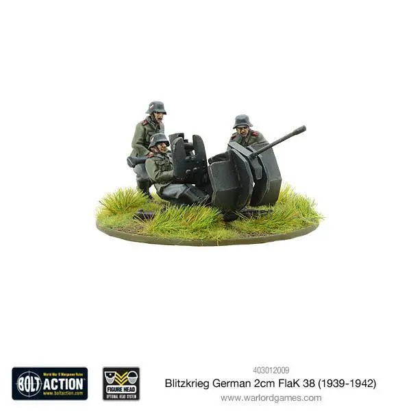 Blitzkrieg German 2Cm Flak 38 (Blister) 1
