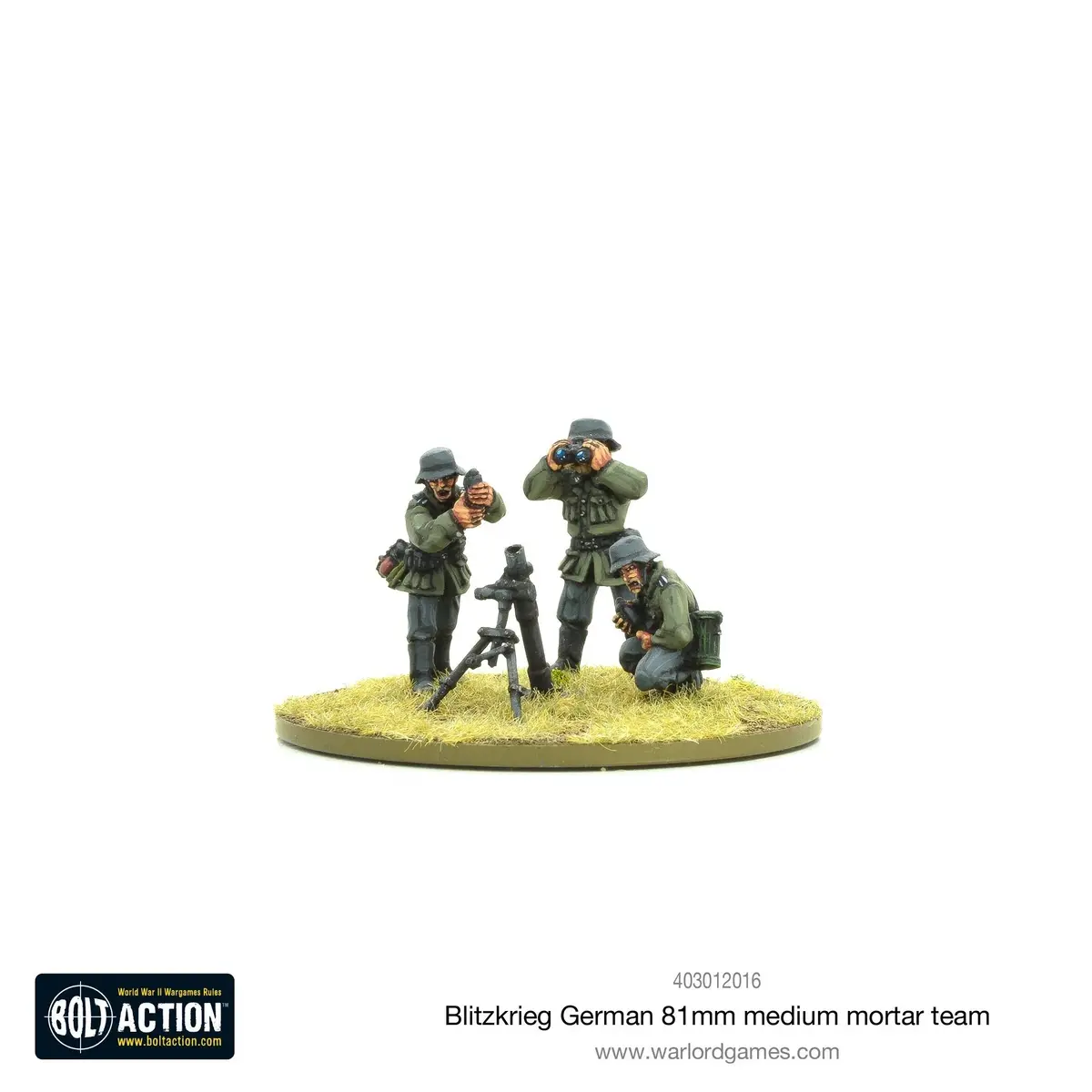 Blitzkrieg German Medium Mortar Team (1939-42) (Blister) 1